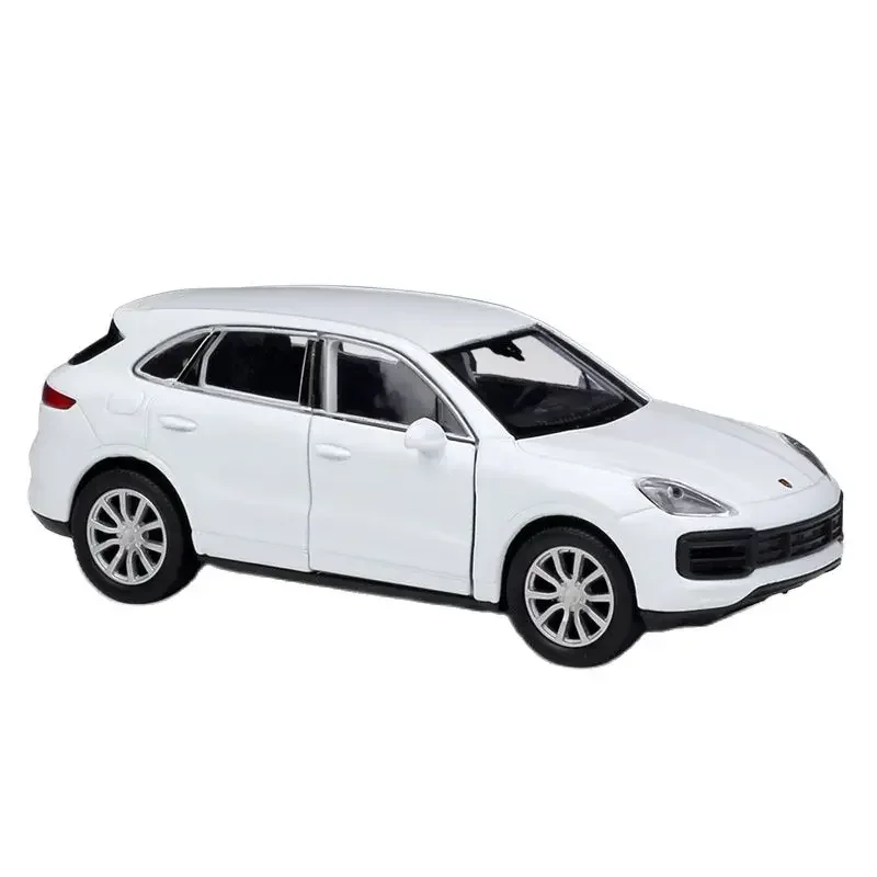 WELLY 1:36 Porsche Cayenne Turbo Pull Back SUV Auto Hohe Simulator Modell Auto Metall Legierung Spielzeug Auto Diecast Für Kinder geschenk B145