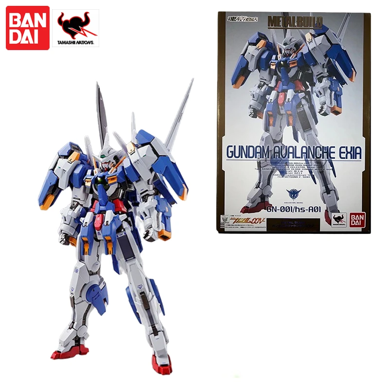 

Genuine Bandai Soul Limited METAL BUILD MB Avalanche Gundam Can Angel EXIA Anime Action Figure Toy Gift Model Collection Hobby