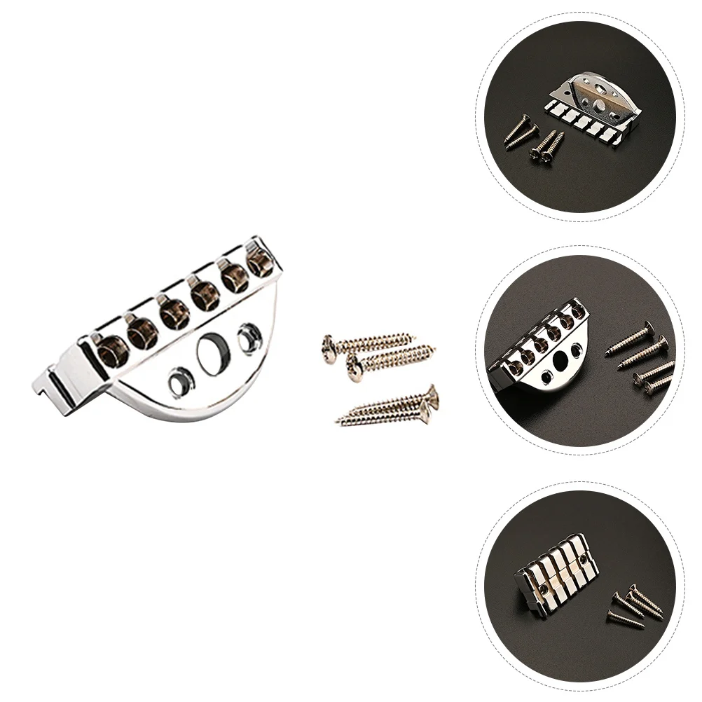 

1 set 1 Set Headless Guitar String Nut Bridge Professional Accessory Replacement Parts Durable Guitar Playing Equipment