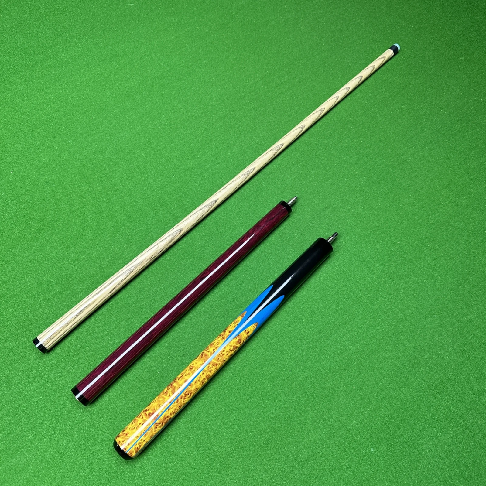 1 pc 3-Section Jump & Break Cue Punch 13.5 mm/0.53inch Crystal-Tip