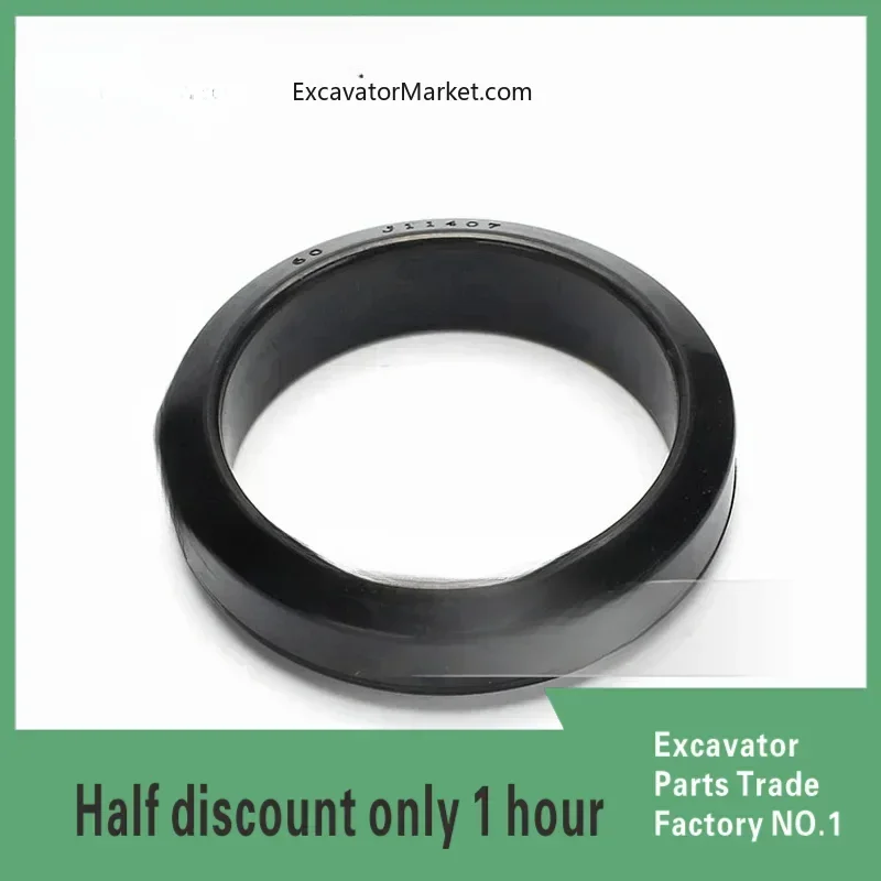 

Excavator Accessories for Excavator Fat Rubber Assembly PC60 75 120 200 210 220 240 Rubber Seal Excavator Accessories