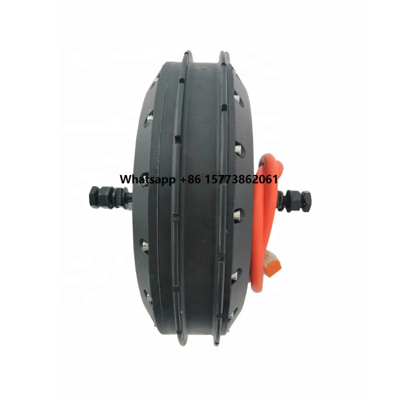 150MM Dropout QS273 8000W QS Hub Motor 3T 3.5T 5T Brushless Non-Gear BLDC Hub Motor with Single Freewheel