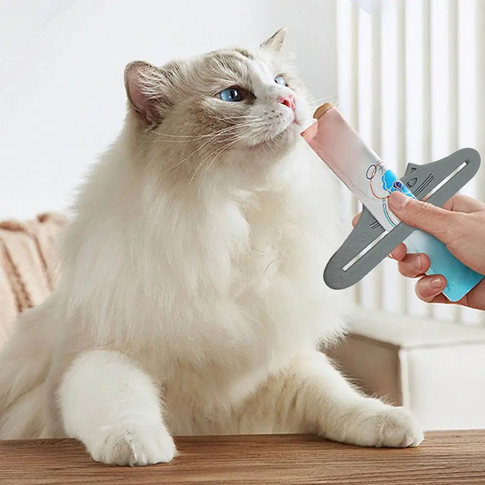 Waste-Free Cat Food Squeezer Cat Treat Squeeze Tool Cat Food Squeezer Dispenser 1 Pc