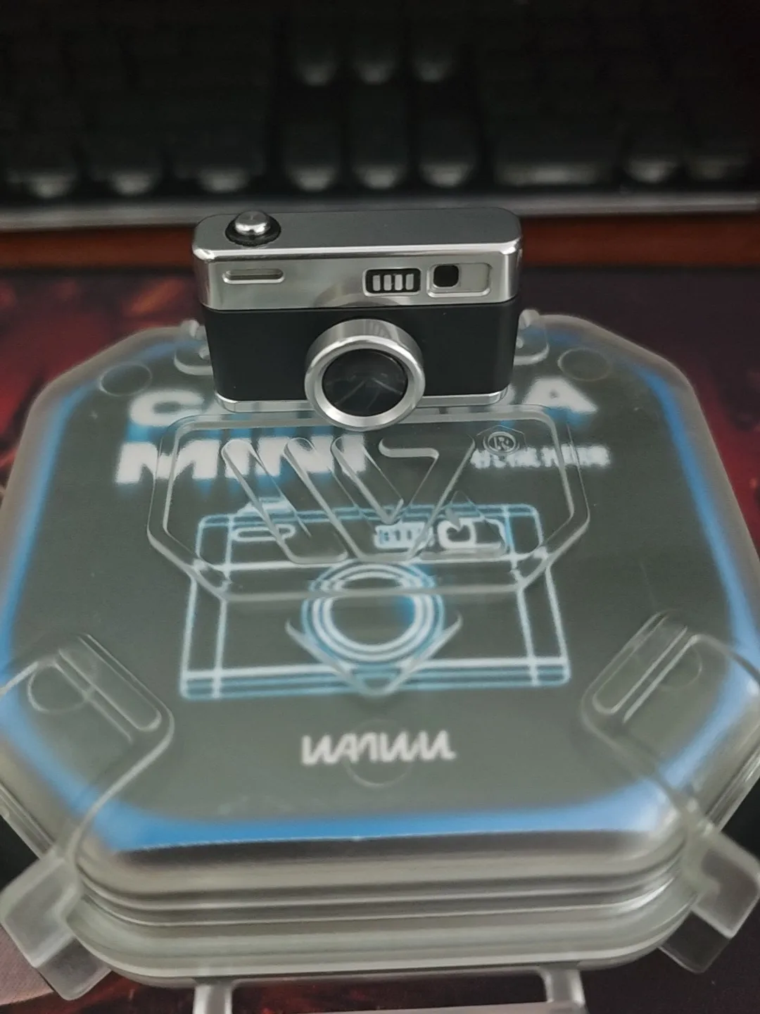 Used EDC Stainless Steel Camera Push Card WANWAN Number 61 Juguetes Sensoriales Antiestrés
