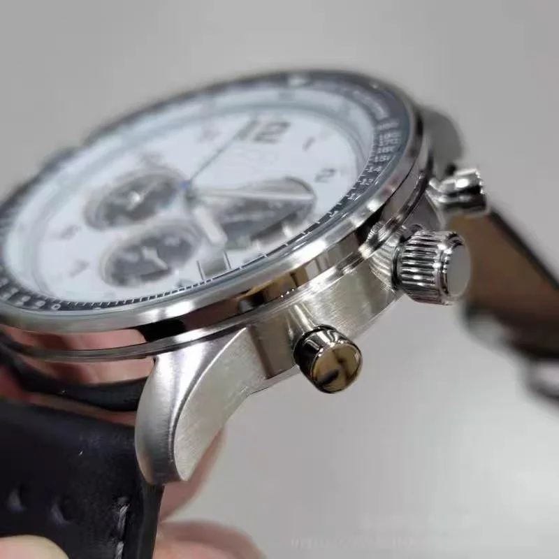 Citizen personality large dial fashion casual men's watch luminous men's quartz watch multi-function calendar watch