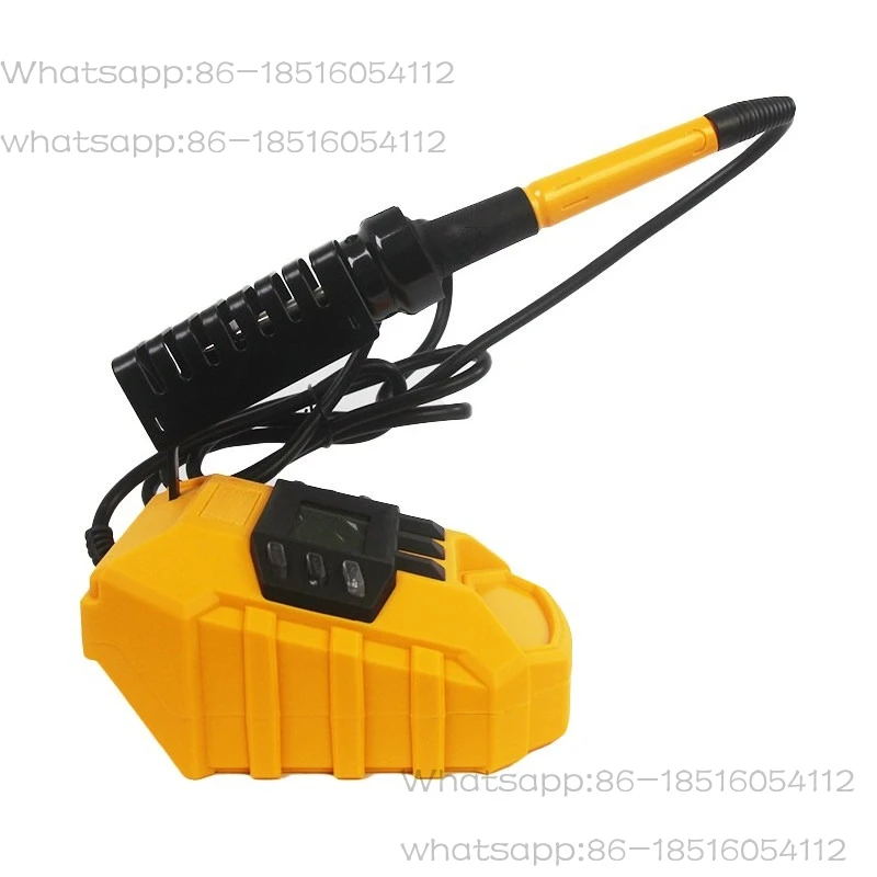 

Аккумуляторный паяльник 20В с головкой 936, беспроводной, на литиевой батарее, для пайки и сварки