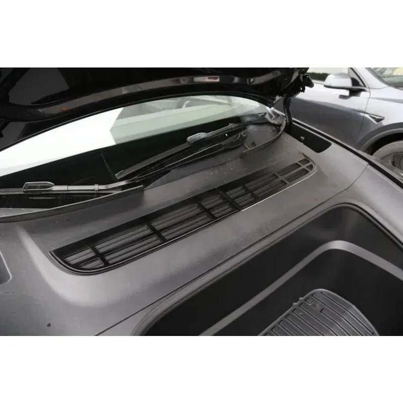 For Tesla Model YL Y Juniper Insect-proof Net Car Front Trunk Air-conditioning Cover Intake Grille Clean Air Inlet Protective