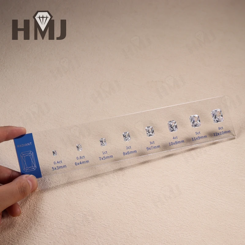 HMJ Jewelry Setting Gemstones Size Diamond Carat Ring Sizer Tester Guideline Tools Comparison Jewerly Dealer Tools Set Wholesale