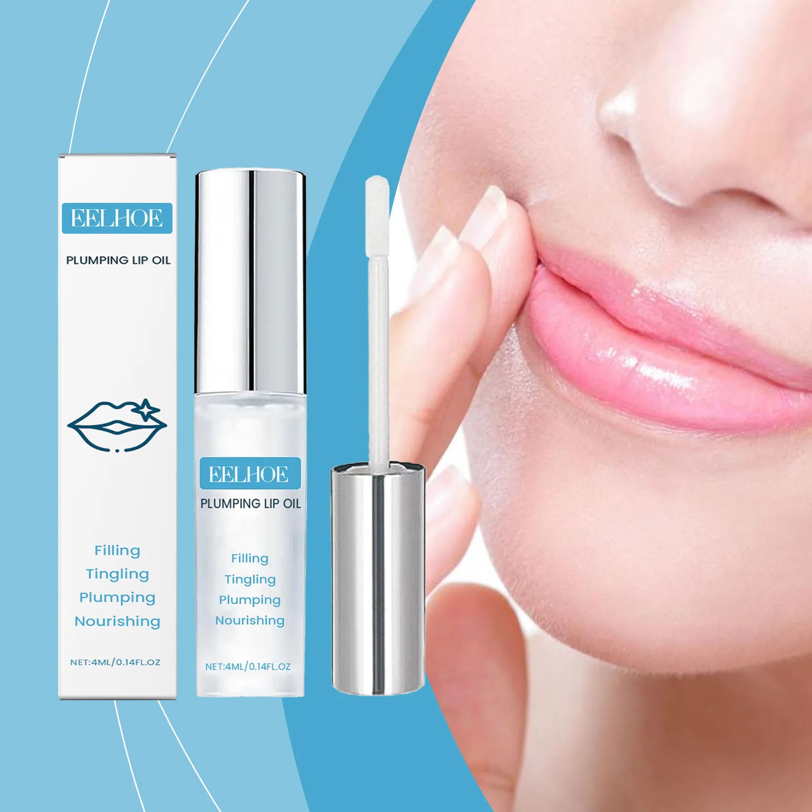 

Lip Plumping Oil Plumping Lip Gloss Long-lasting Hydration Nourishing Repairing And Strengthening The Lip Barrier Plumping Glow