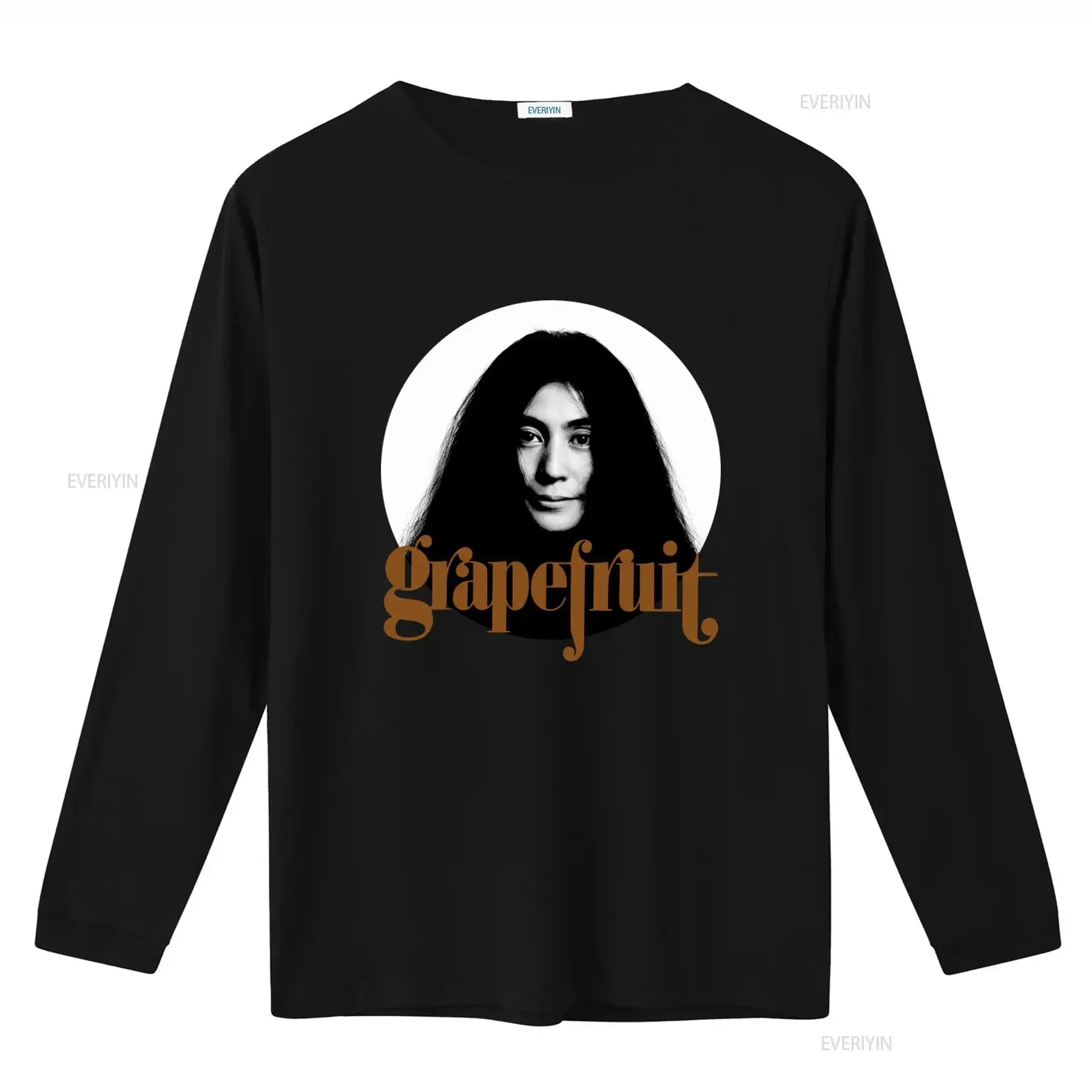 Yoko Ono Grapefruit Book Cover Print T Shirt Stylish and Unique Design for Fashion Lovers vintage Washed Slightly Soft