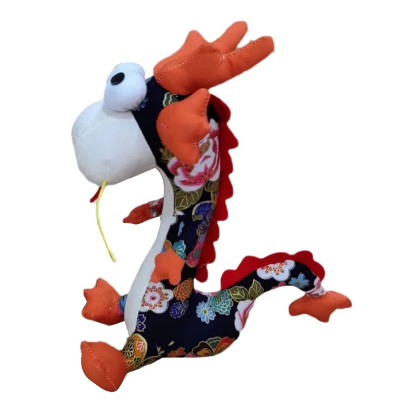 

HW-el2024 Chinese Dragon Plush Stuffed Animal,11In Stuffed Dragon Plush Bulk,Dragon Plush Toy,Stuffed Dragon for Kids Gift