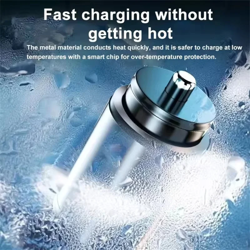 2025 Mini 100W PD QC Pull Ring Fast Charging Car Charger USB C Car Phone Charger Adapter For iPhone Xiaomi Samsung Huawei view 4
