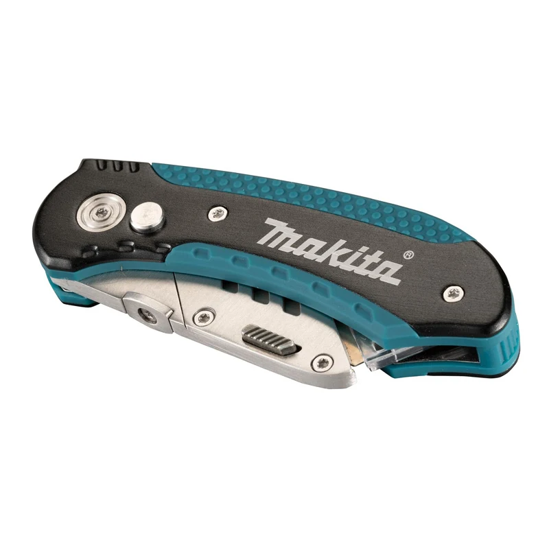 Makita E-11520 Retractable Quick Change Folding Utility Knife Compact Multi functional High-performance Easy Cutting Hand Tool