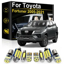 For Toyota Fortuner 2005 2008 2010 2011 2012 2014 2015 2016 2017 2018 2019 2020 2021 Accessories Car Interior LED Light Canbus