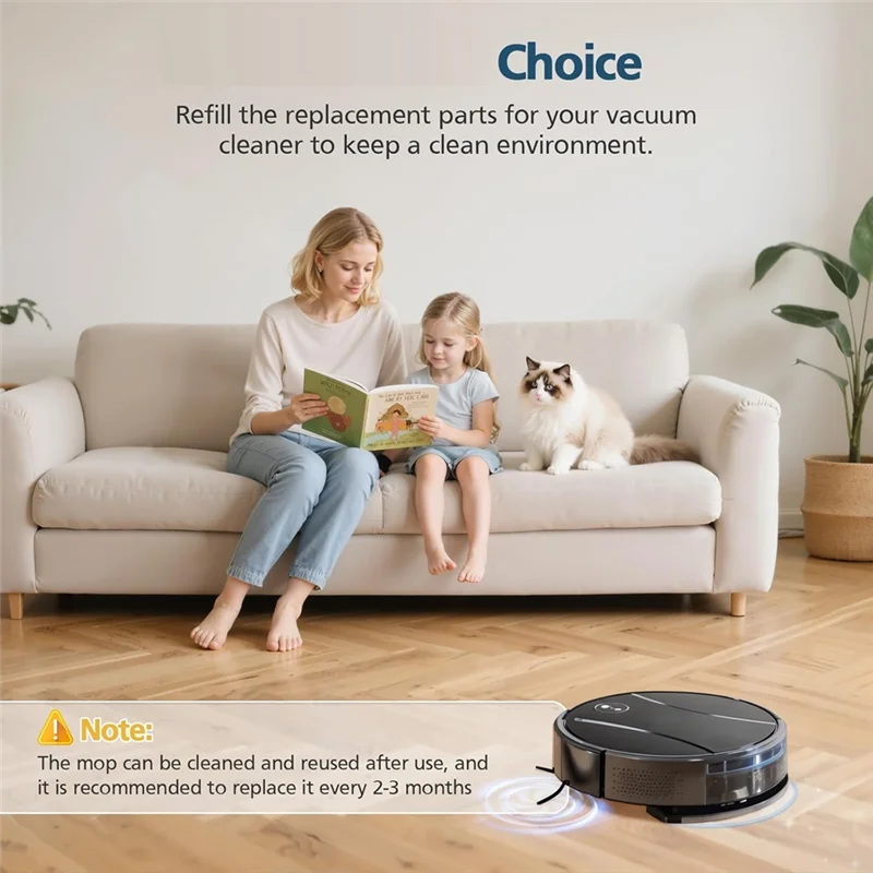 AT28-filtres brosses tampons de vadrouille pour ROPVACNIC S1 A1 pour Tipdiy G90 pour VIPSUN Z1 pour aspirateur Robot Betboyles V75S, accessoire