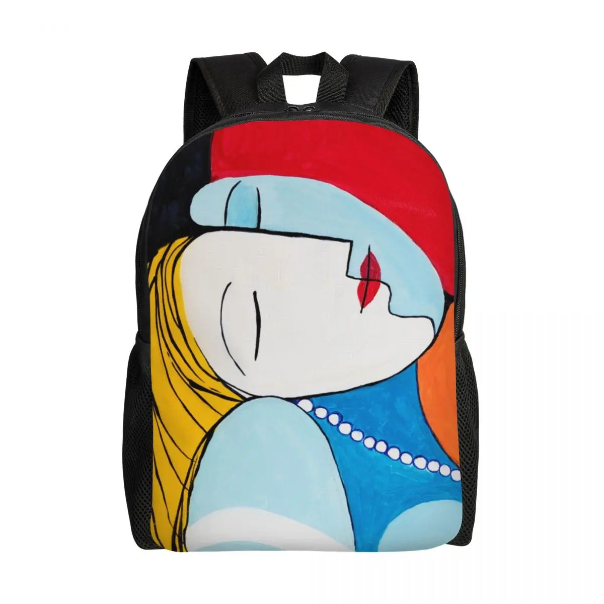 Customized Picasso's Inspiration Backpack Women Men Fashion Bookbag for School College Pablo Picasso Bags