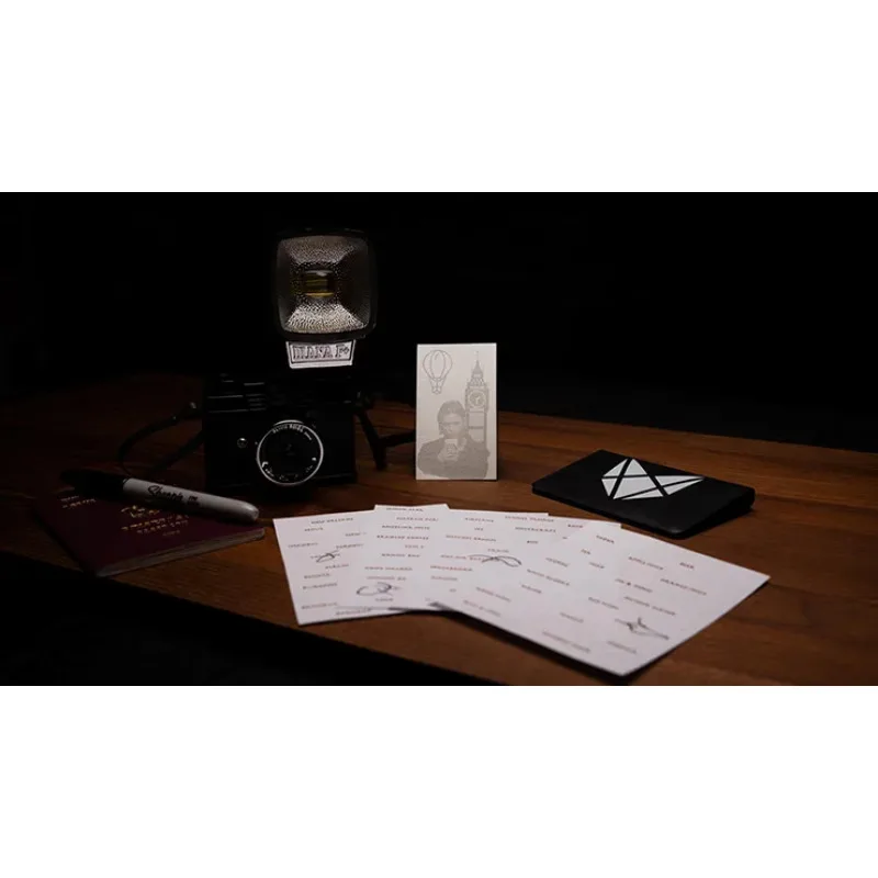 Genesis System Project By Adam Wilber Magic Tricks Close Up Magic Prophecy Mentalism Magic Props Mind Reading Magician Gimmick