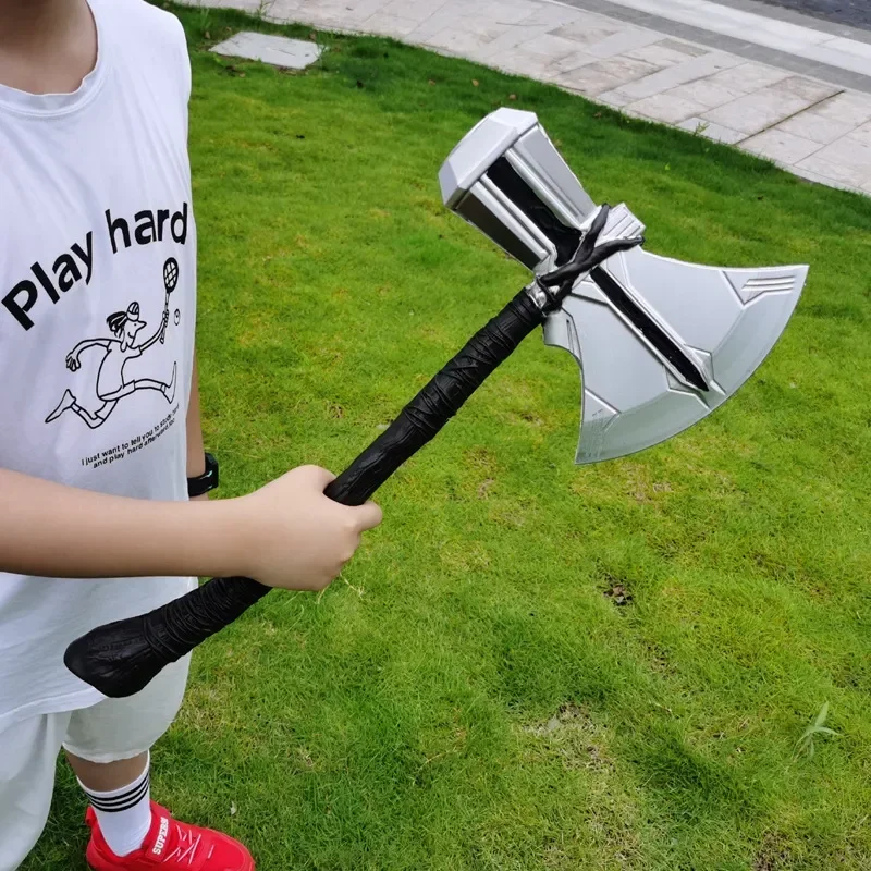 Figurka Thor Stormbreaker 53 cm, zabawki, młot, topór, model ML Legends, rekwizyty do cosplay na Halloween, prezent do odgrywania ról dla dzieci — zdjęcie 7