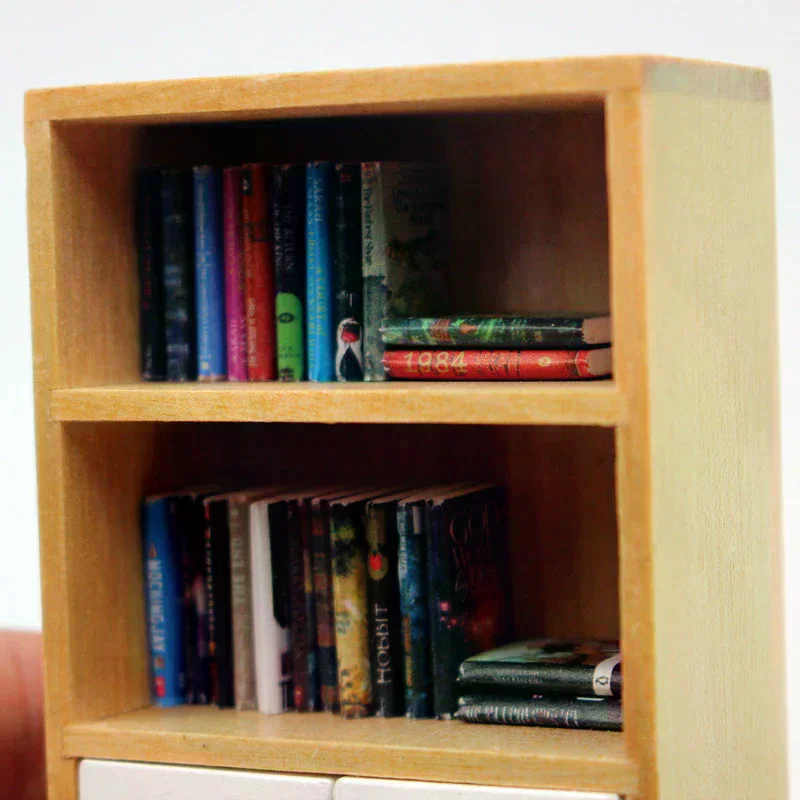 10 pçs casa de bonecas em miniatura revistas livros romances modelo para casa de bonecas cena decoração acessórios crianças brinquedos