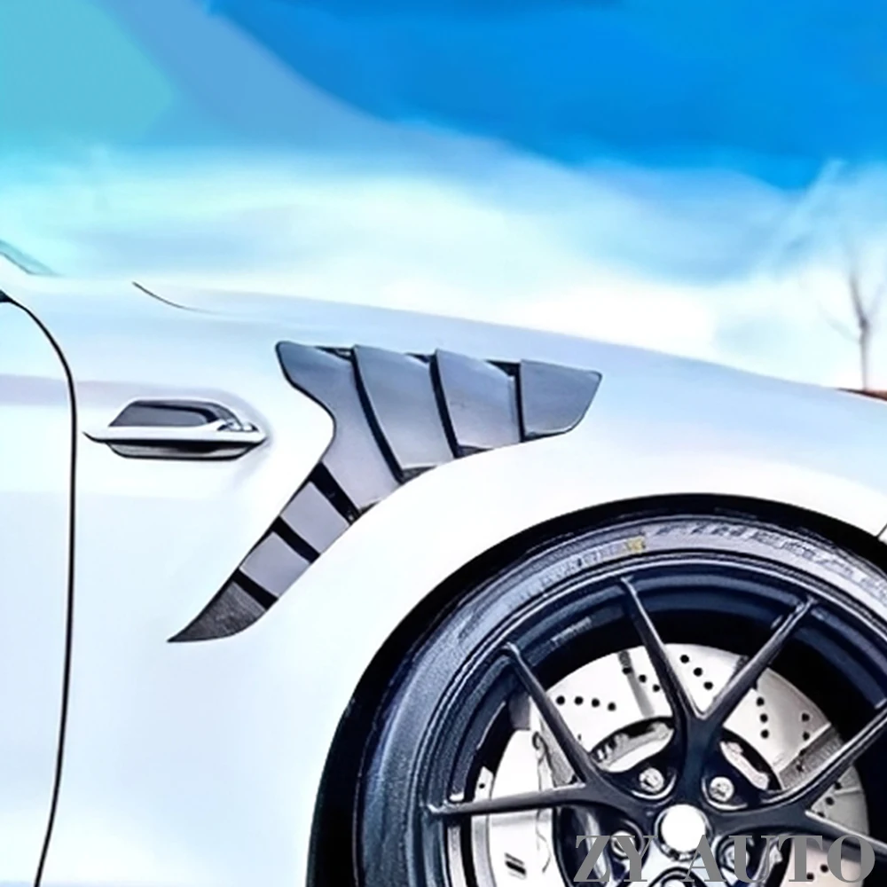 For BMW M2 M2C F87 2015-2020 Dry Carbon Fiber Front Fenders Vented Replacement Upgrade | Lightweight Performance Enhancement