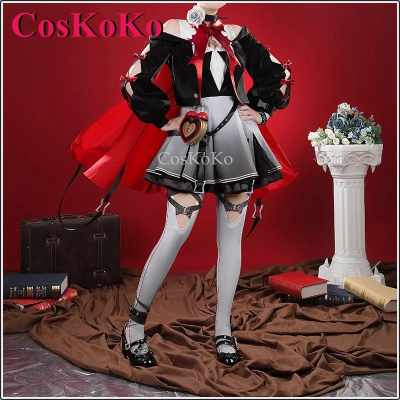 【Customized】CosKoKo Nymph Cosplay Game Arknights Costume Fashion Combat Uniforms Unisex Halloween Party Role Play Clothing New