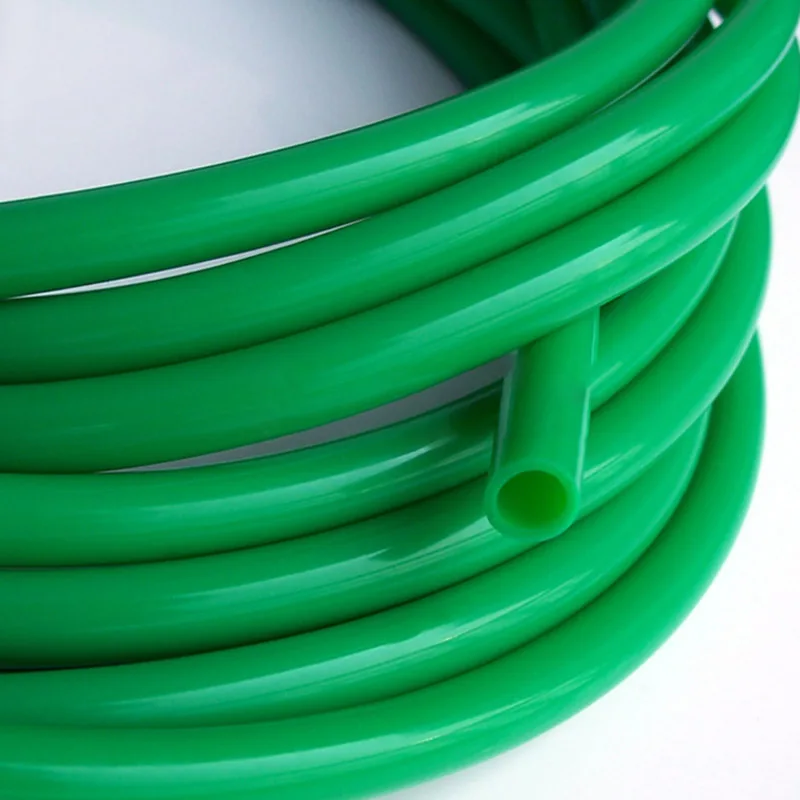 1 metro ID 1mm-25mm tubo in gomma siliconica verde per uso alimentare tubo flessibile insapore resistente alle alte Temperature 4x 6/5x 7/6x 8/12x16mm