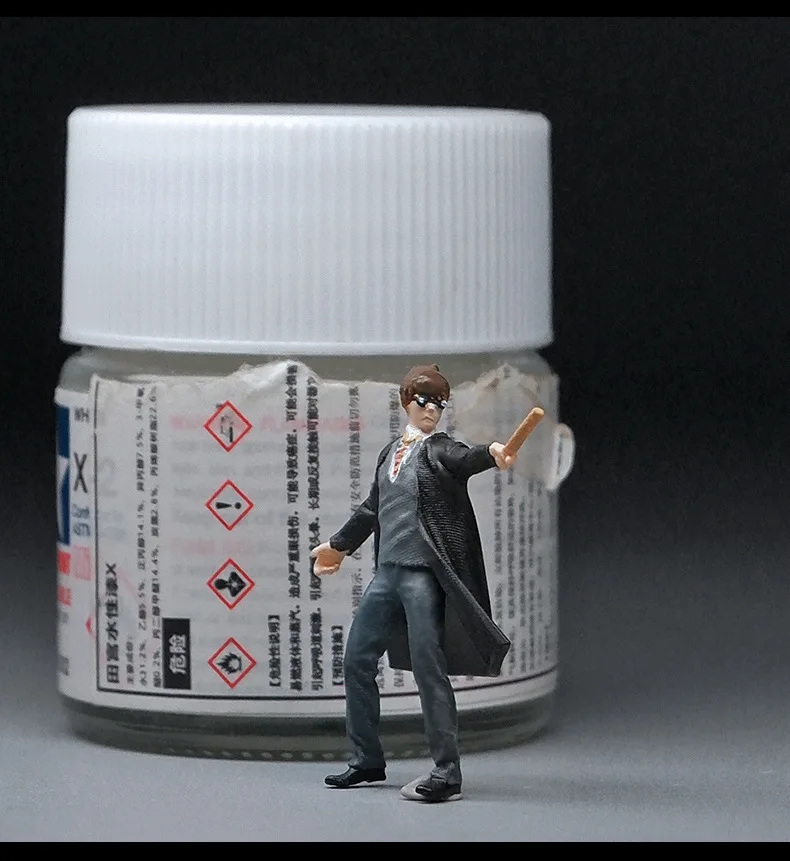 1:64 อะนิเมะมินิตุ๊กตา Harry รูป Miniature การถ่ายภาพ props ฉาก DIY ตารางทรายภูมิทัศน์เครื่องประดับของขวัญ