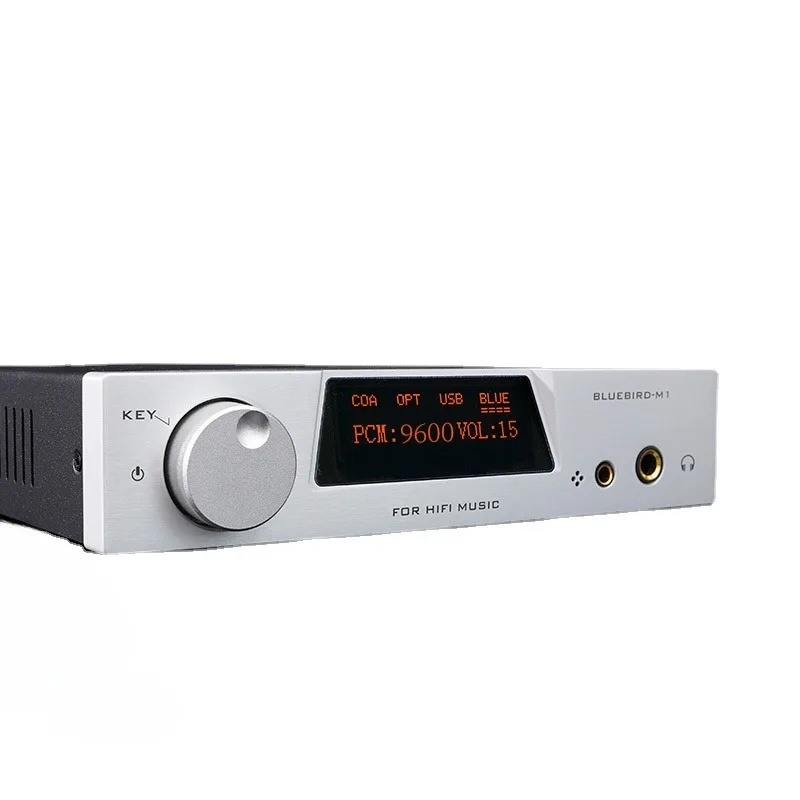 

Bluetooth 5.1 QCC5125 Lossless HIFI Decoder, Supports DSD512 Decoding XMOS Driver Dual ES9038Q2M Audiophile Audio Decoder