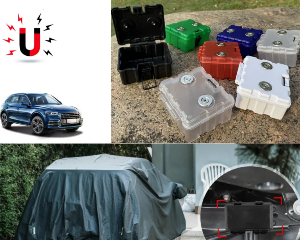 Сильный магнитный держатель для ключей, держатель для ювелирных изделий, сейф, контейнер, водонепроницаемый, нержавеющий, под автомобилем, секретная запасная коробка для улицы