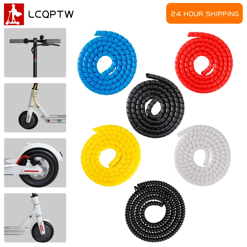 1M Mehrfarbiger Spiralkabelschutz für Xiaomi 5 5Pro 5Max Mi6 6Ultra 6Lite für Ninebot F2 F2Plus F2Pro F3 F3Pro ZT3