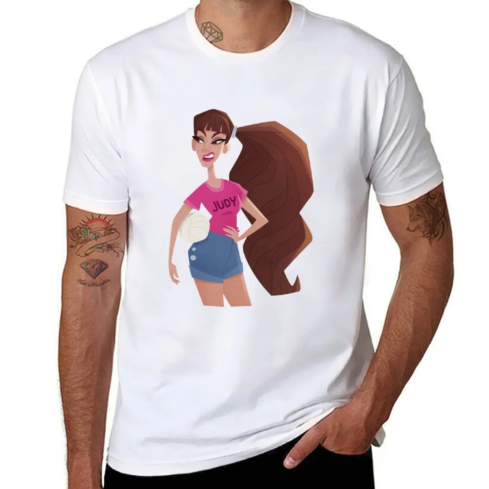 

Sleepaway Camp Judy T-Shirt anime t shirts for man funny t shirts cotton T-Shirt