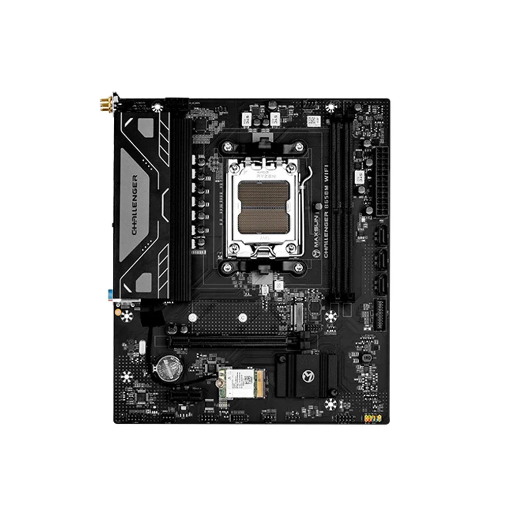 MAXSUN MS-Challenger B650M WiFi computer motherboard with DDR5 support AMD CPU AM5 Ryzen 7000 7500F/7900X/7700X/7600X