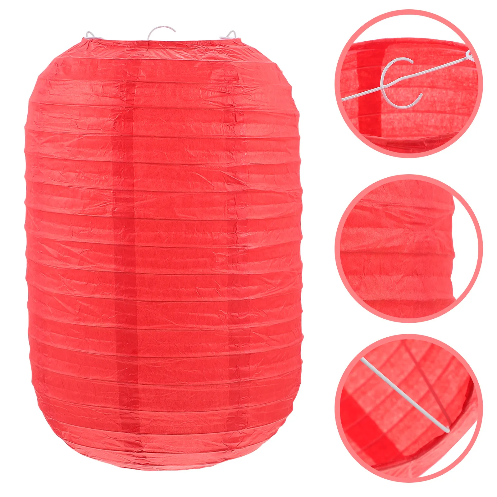 

2Pcs Japanese Paper Lanterns Decorative Outdoor Hanging Ornaments for Restaurant Barbecue Party Festival Lighting Decor