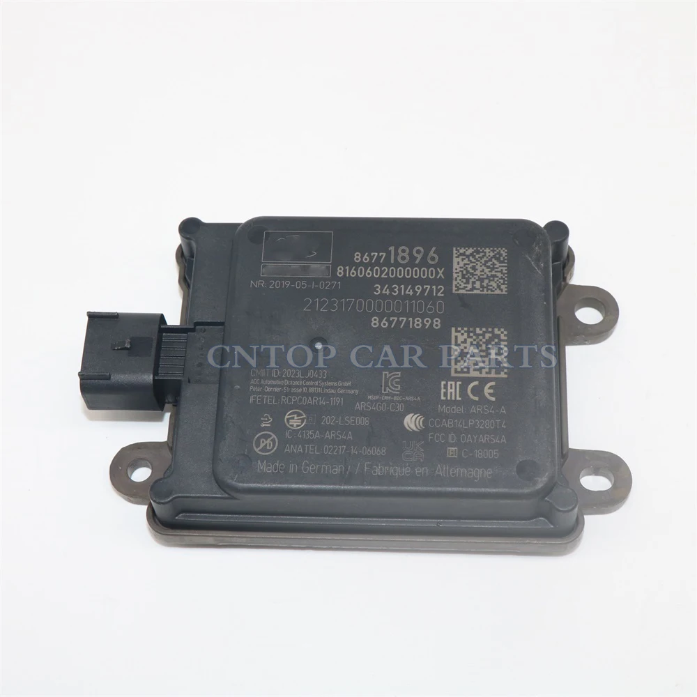 

Original 86771896 86771897 86771898 84178327 84836174 Forward Range Radar Sensor for Cadillac XT6 GMC Acadia Buick Enclave