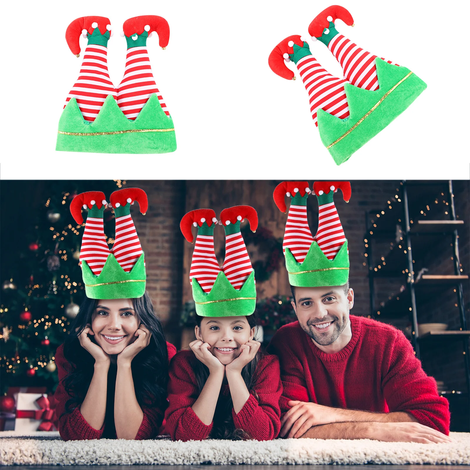 

1Pcs Clown Hat Christmas Costume Prop Decoration Hat for Holiday Party Performance Clown Cap Christmas Costumes