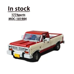 New MOC-181984RAM 1990 Supercar Assembly Stitching Building Block Model 1774 Parts Kids Birthday Building Blocks Toy Gift