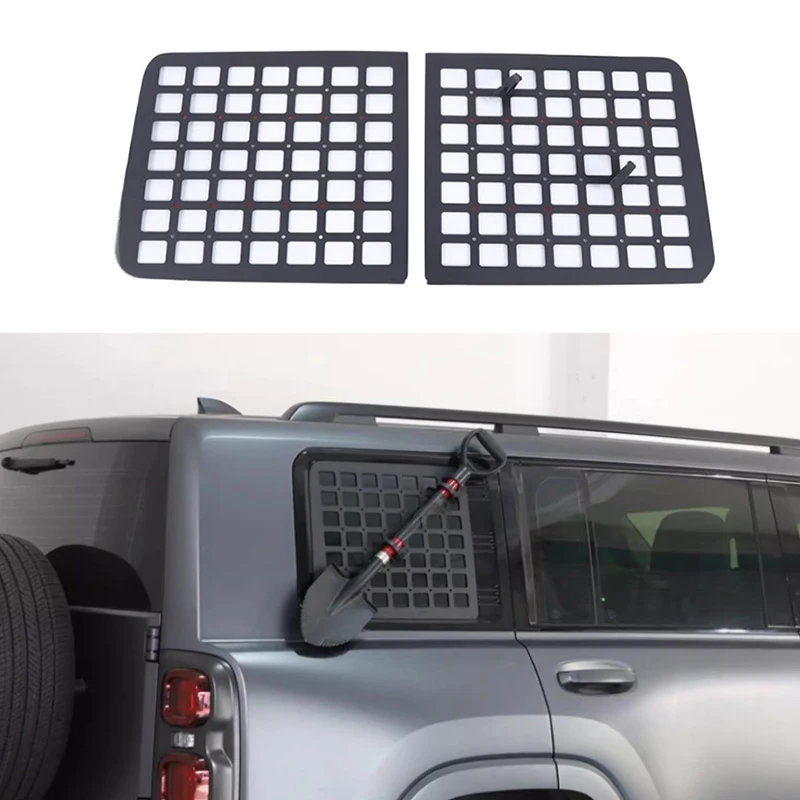 

Взрывозащищенная сетка заднего стекла автомобиля, подходит для Haval H9 2024, модифицированная автомобильная защитная пластина заднего стекла с железным кронштейном