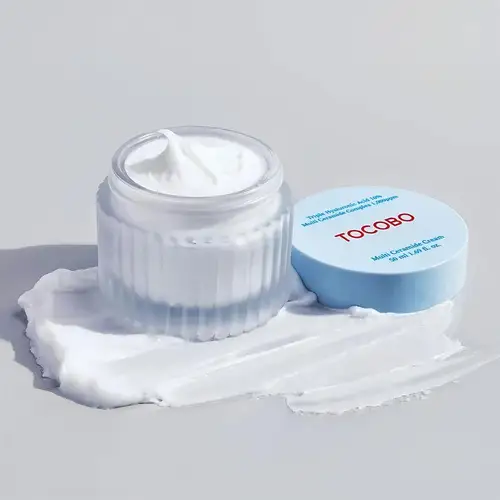 Imagen 2 del producto TOBOCO Triple ácido hialurónico 10% complejo multiceramida hidrata profundamente limpiador Facial hidratante de larga duración/crema para la piel