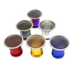 Alconstar Cnc 55Mm Motorfiets Snelheid Stapels Luchtfilter Windbeker Met Scherm Mesh Voor Keihi Pwk Koso Oko Carb 21-34Mm Onderdelen