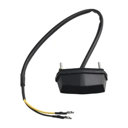 Motorcycle License Plate Light Multi Use Number 12V ABS Plastic Accessories Black Housing Lamp New Replacement