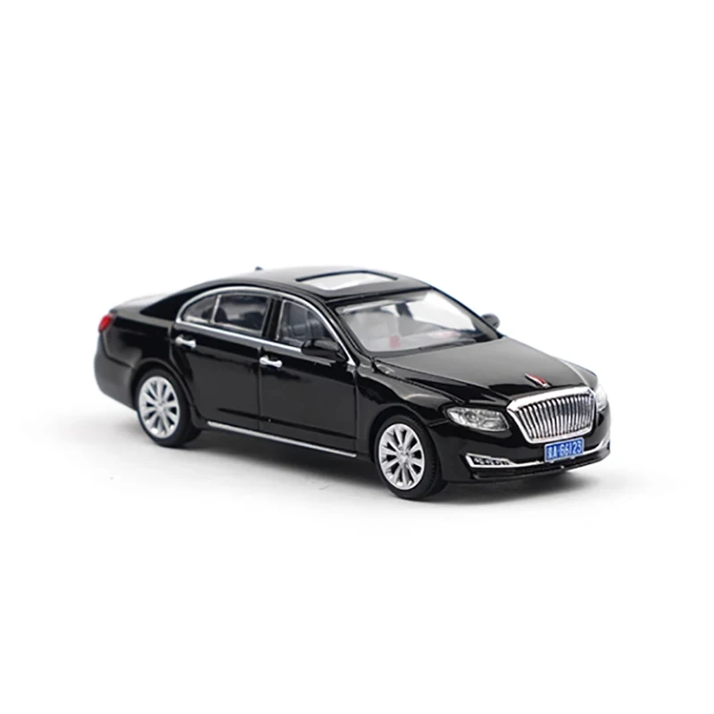 Diecast 1/64 Scale Hongqi H7 Alloy Car Model Finished Product Simulation Toy Collection Gift Static Model Display