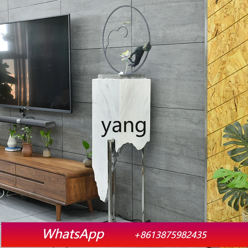 LMM Chinese zen flowing water ornament first circulation water feature living room floor modern decoration