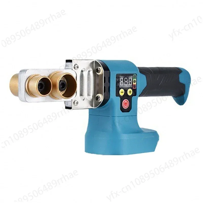 Cordless Hot Melt Pipe Welding Machine Pipe Soldering Iron Plastic Welding PPR/PB/PE Tube Heating Hot Melt Tool 20/25/32/40/50mm