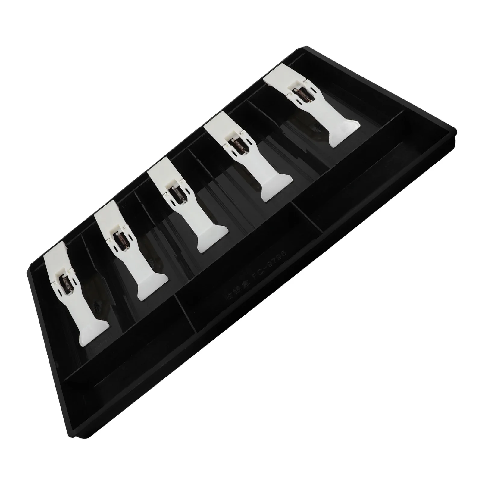 Multi-Compartment Cashier Box Organizer Tray Cash Register Drawer for Store Shops Multiple Compartment Storage Tray