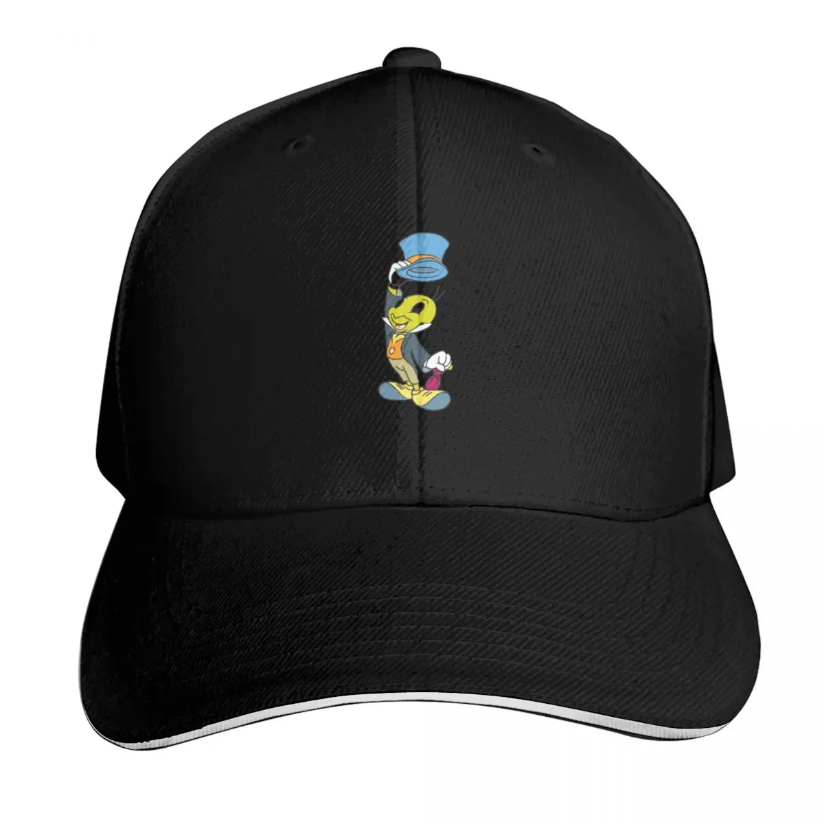 

Jiminy cricket Baseball Cap Golf Trucker Cap men's big size hat Hat Man For The Sun Caps For Men Women's