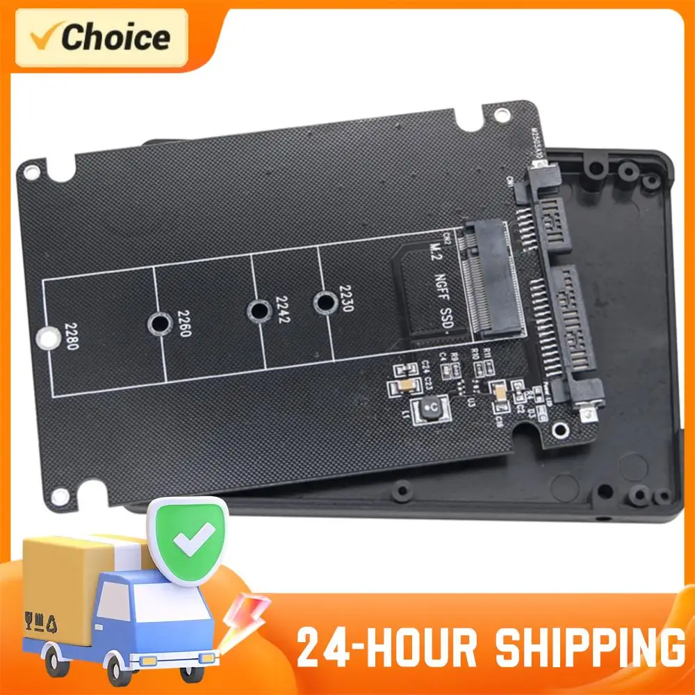 M2 NGFF SSD To SATA3 Adapter Card M.2 To SATA Converter Expansion Board Support B Key Interface For PC Laptop Desktop Storage