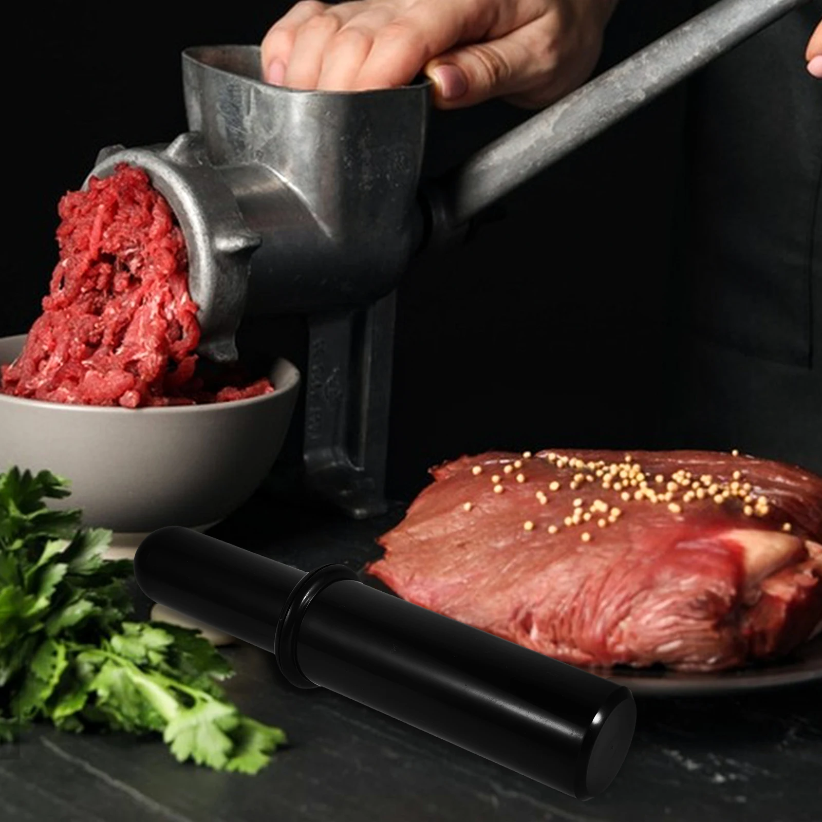 

Universal Meat Grinder Pusher Tool Solid Meat Tamper Stomper for Kitchen Food Grinder Replacement Accessory Food Pusher