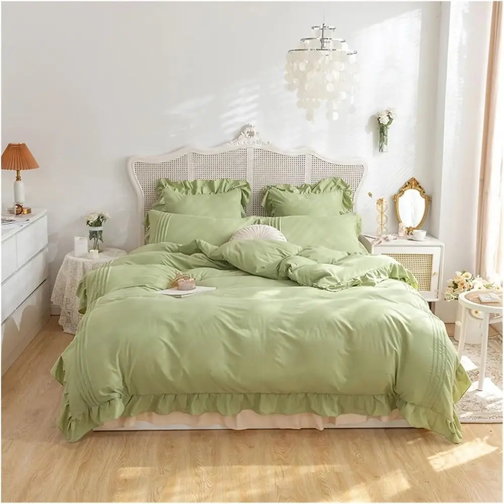 

Duvet Cover Sets, Rule Bedding Set White & Gray Boy/Girl Duvet Cover Queen Size(,150 * 200cm 4pcs)