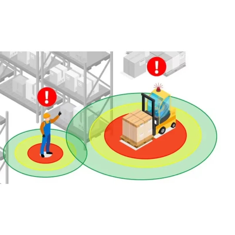 

2025/Warehouse Widely Use UWB TECH Forklift Truck Speed Control Collision System Portuguese Customized 10w 24v 0.1 SECONDE
