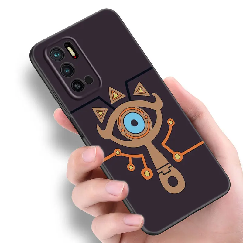 The Legend of Zeldas Black Silicone Phone Case For Xiaomi Redmi Note 10 11 11S 12 13 4G 8 9 11T Pro 5G Plus 8T 9S 10S 12S